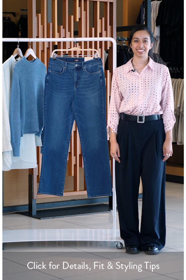 Marilyn High Waist Straight Leg Jeans video