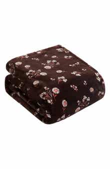 Lucky Brand Daisy Faux Shearling Throw Blanket