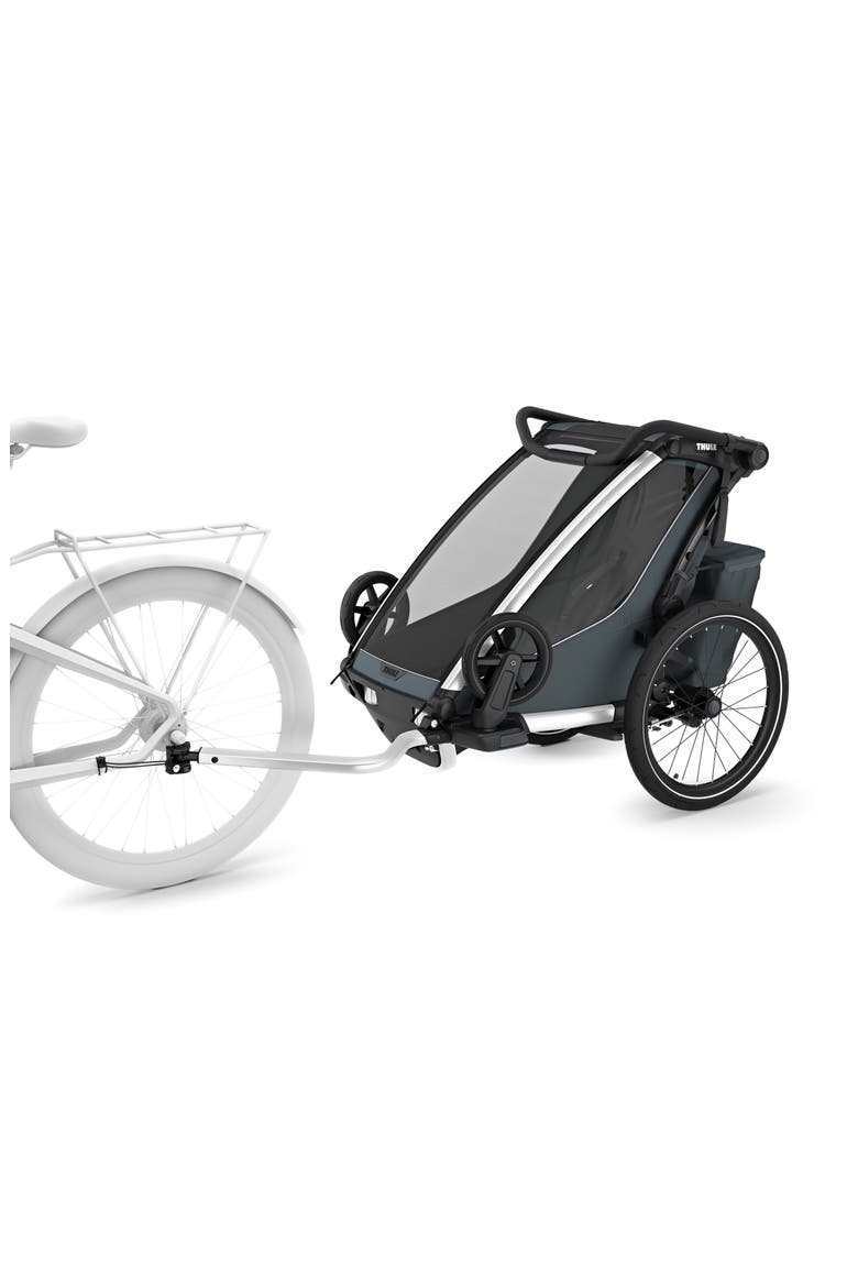 Chariot Cross 2 Single Cycle Trailer/Stroller, Alternate, color, DARK SLATE