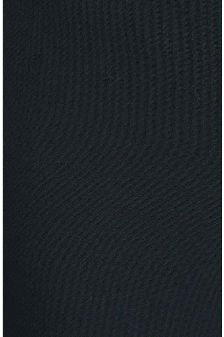 Melanie Crepe Wide Leg Pants, Alternate, color, BLACK