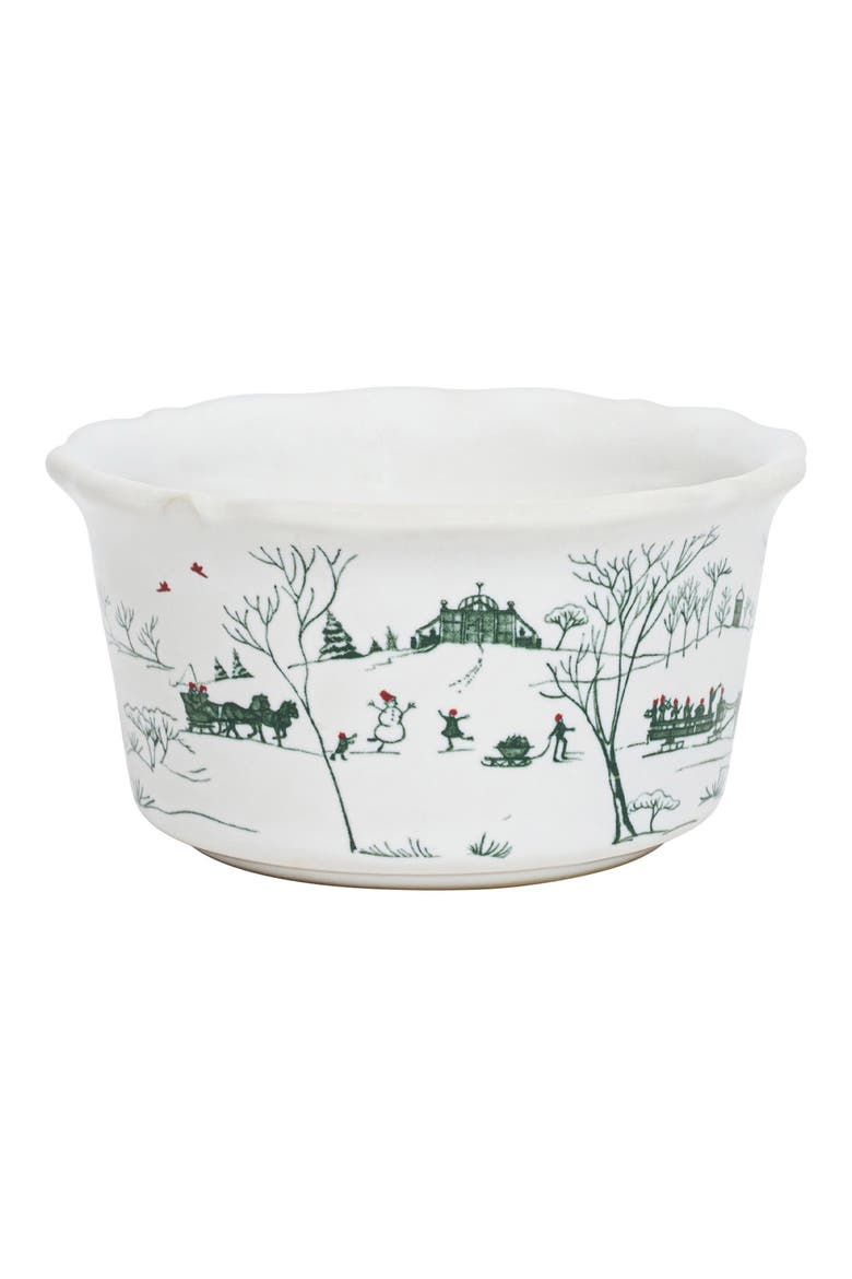 Country Estate Winter Frolic Bowl, Main, color, EVERGREEN