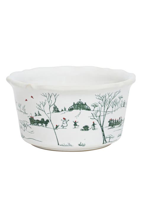 Country Estate Winter Frolic Bowl