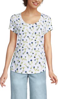 Lands' End Lightweight Jersey T-shirt