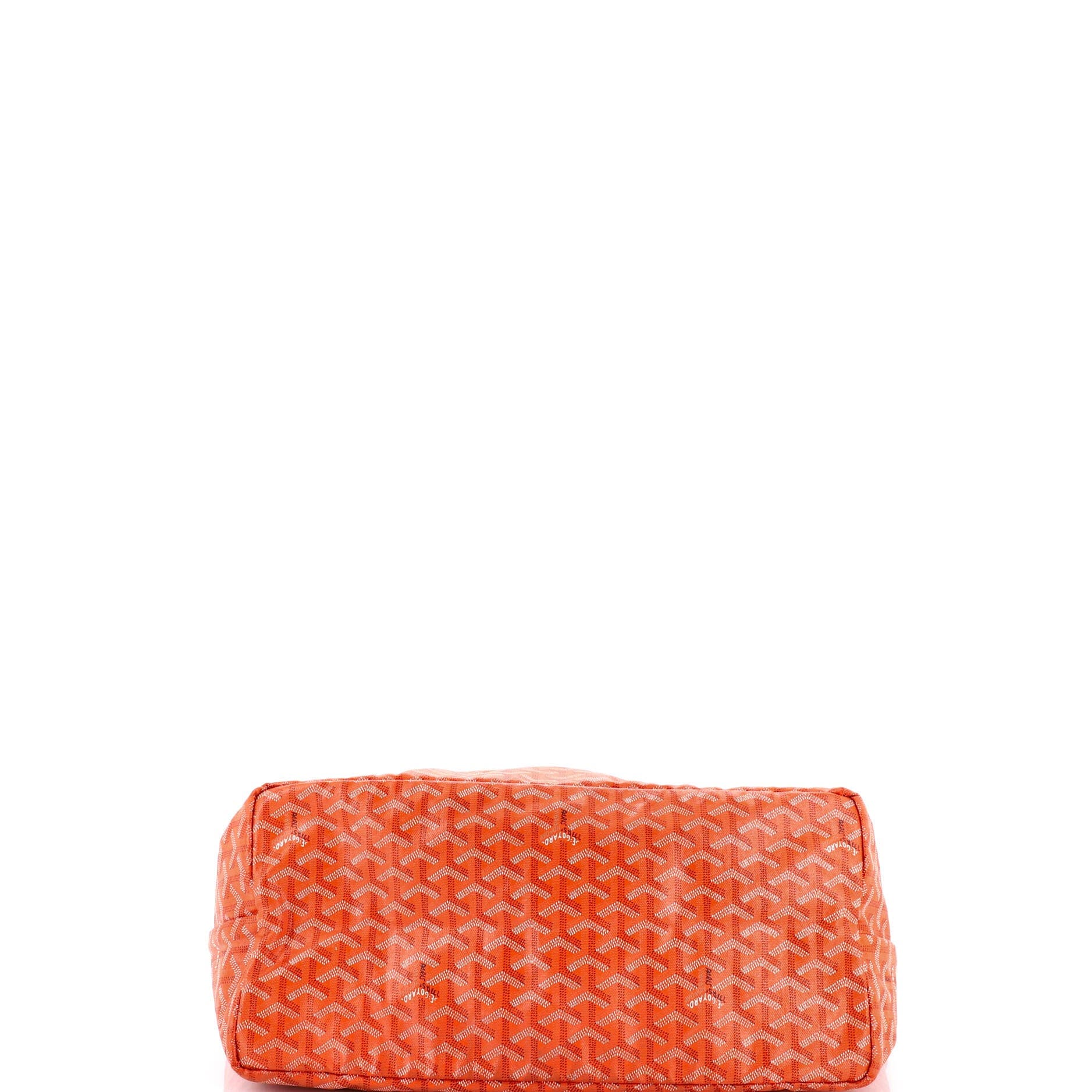 Pre-Owned Goyard Saint Louis Tote Coated Canvas GM, Alternate, color, Orange