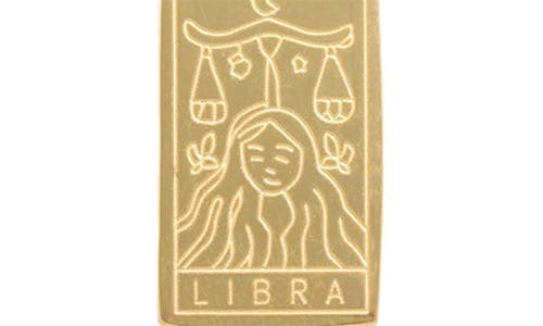 Petit Moments What's Your Sign Zodiac Pendant Necklace In Gold