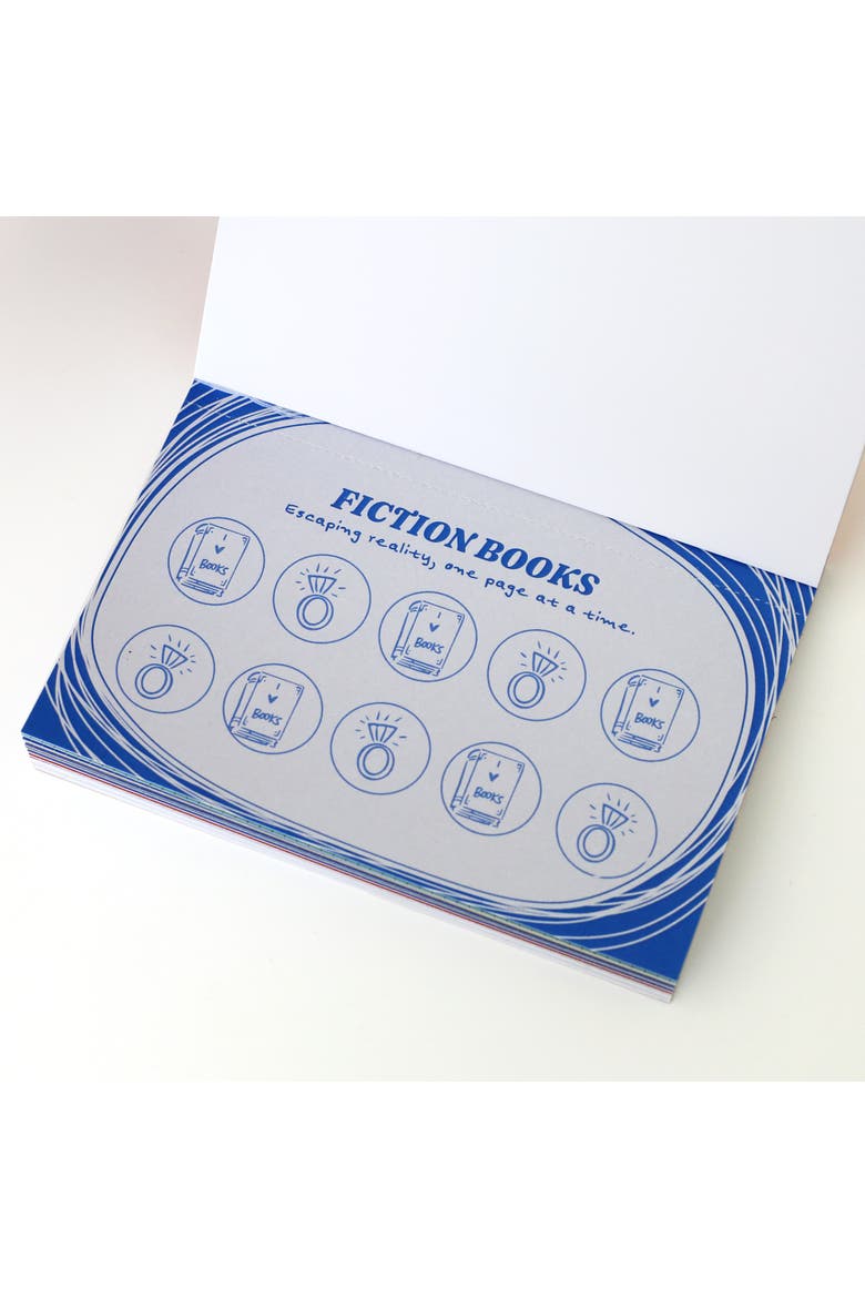 Booked & Busy Book Theme Punch Cards, Alternate, color, Assorted Pre-Account