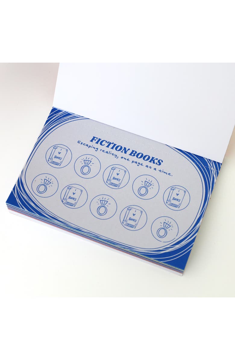 Jollity & Co. Booked & Busy Book Theme Punch Cards, Alternate, color, Assorted Pre-Account