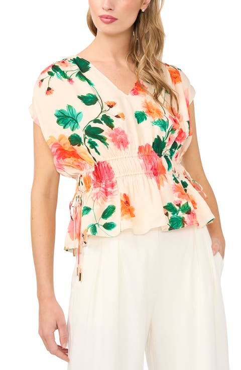 Amala Dolman Sleeve Ruched Top