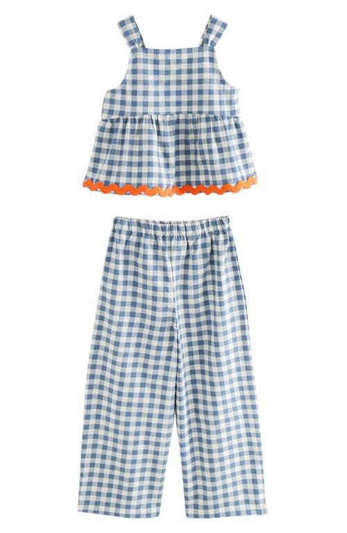 Next Kids' Gingham Peplum Tank & Pants