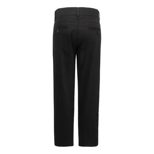 Moustache Tailored Stretch-cotton Trousers In Black