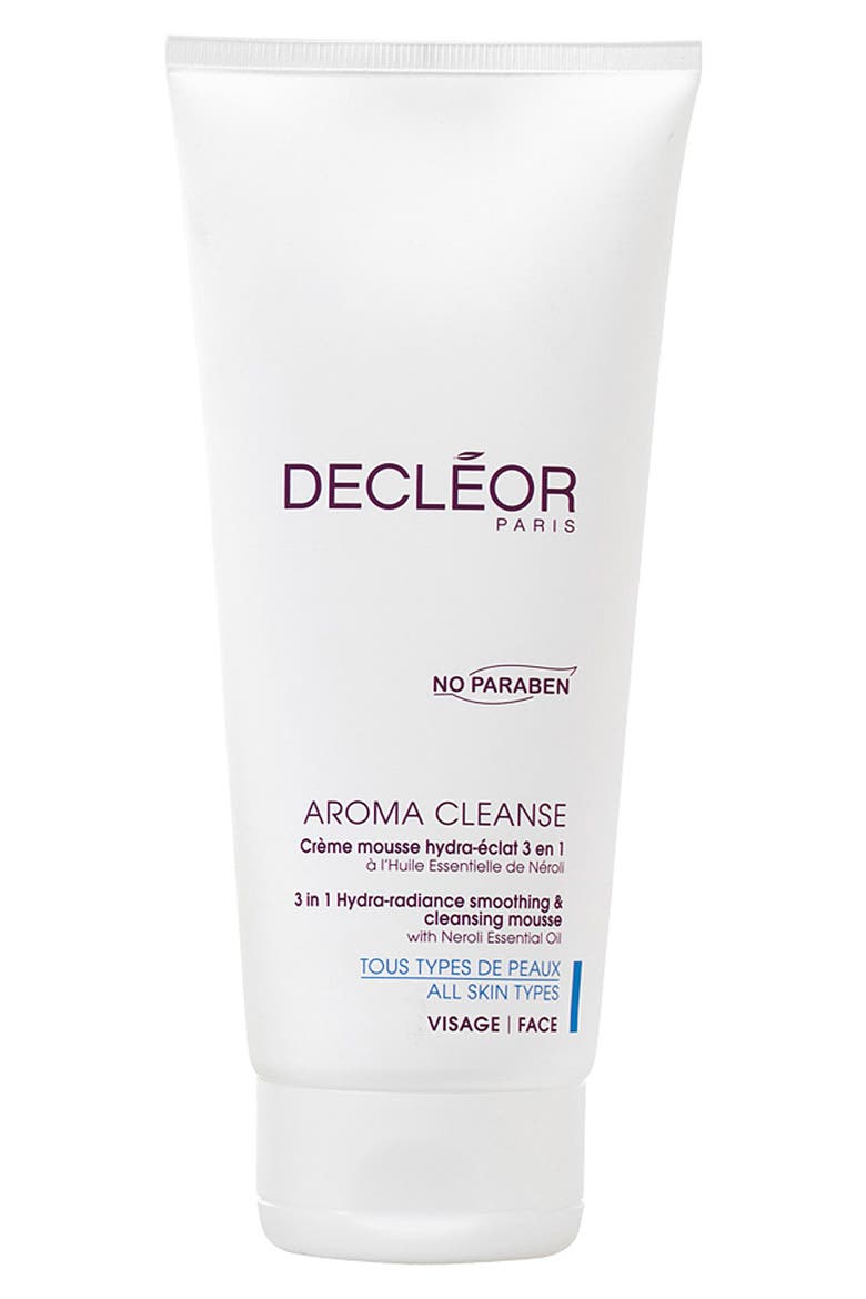 Aroma Cleanse 3-in-1 Hydra-Radiance Smoothing & Cleansing Mousse, Main, color, NO COLOR