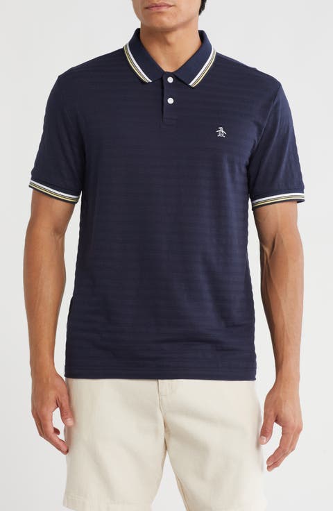 Tipped Slub Polo