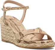 Stuart Weitzman Dayna Ankle Strap Wedge Sandal