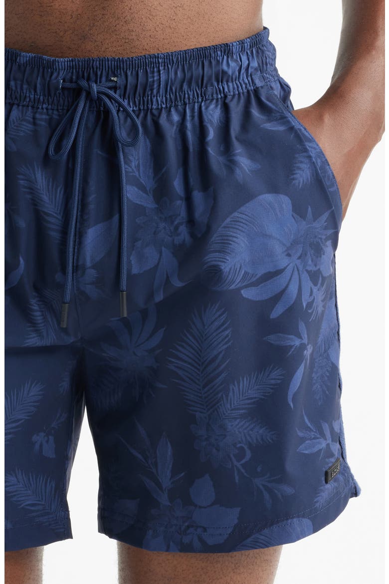 Alain Swim Trunks, Alternate, color, NAVY