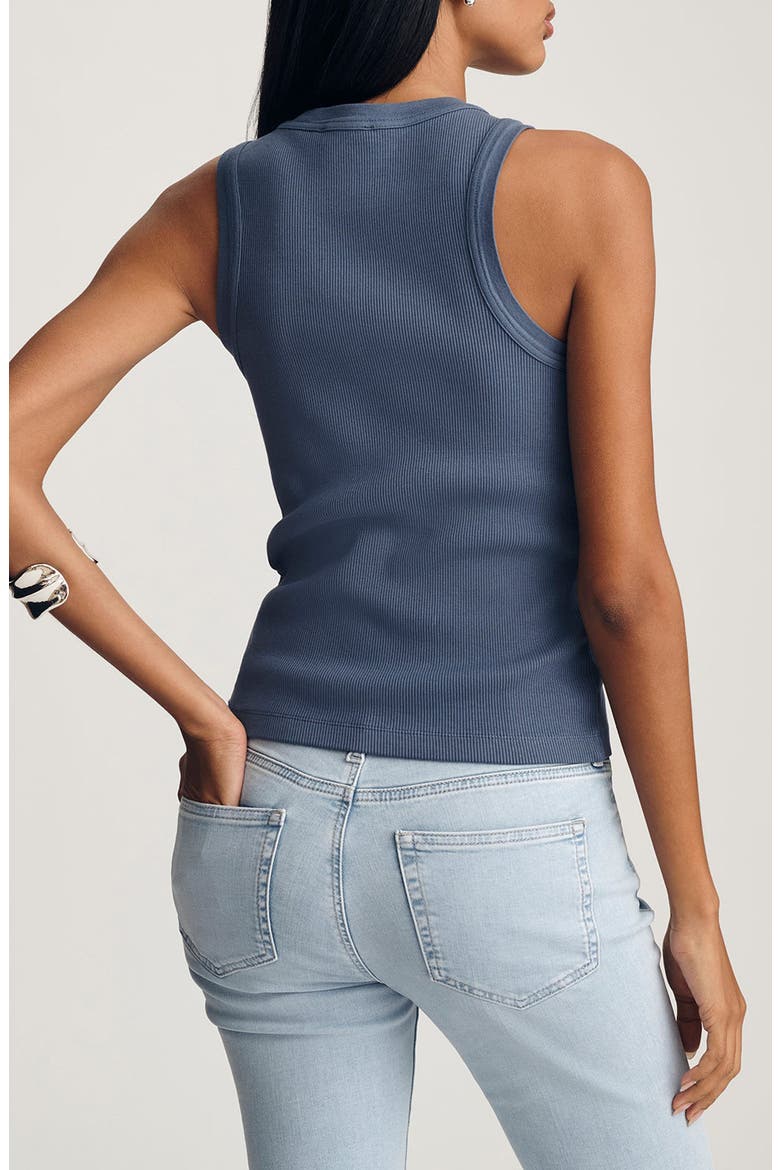 Crewneck Rib Tank, Alternate, color, BLUE INDIGO