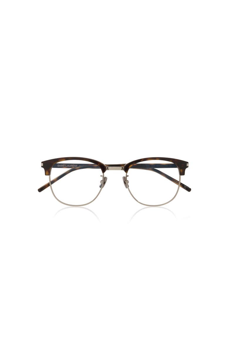 51mm Round optical glasses, Alternate, color, Tortoise
