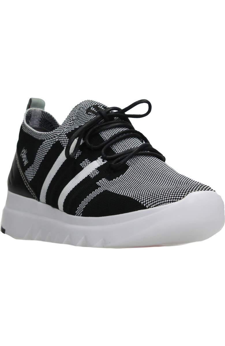 Wolky Mako Sneaker, Main, color, White 3D Knitting