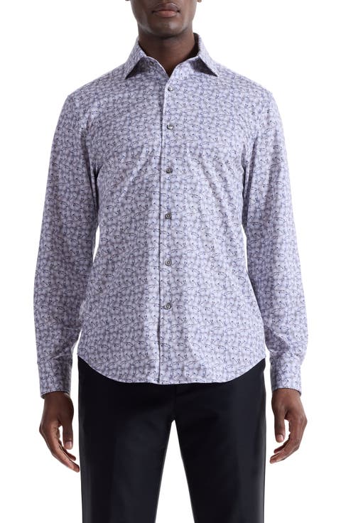 Devon OoohCotton® Paisley Button-Up Shirt