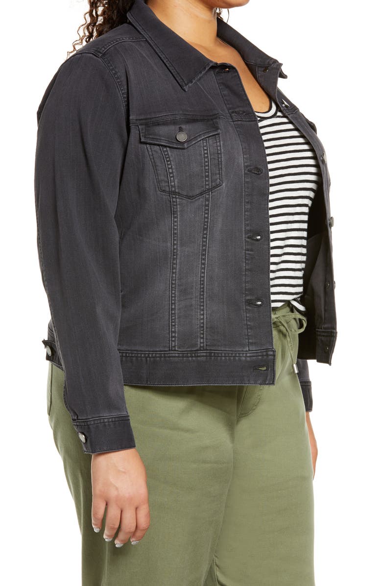 Liverpool Los Angeles Classic Denim Jacket, Alternate, color,