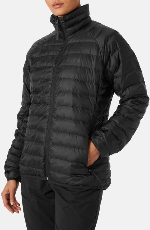 Helly Hansen Banff Water Repellent Insulated Puffer Jacket In Black