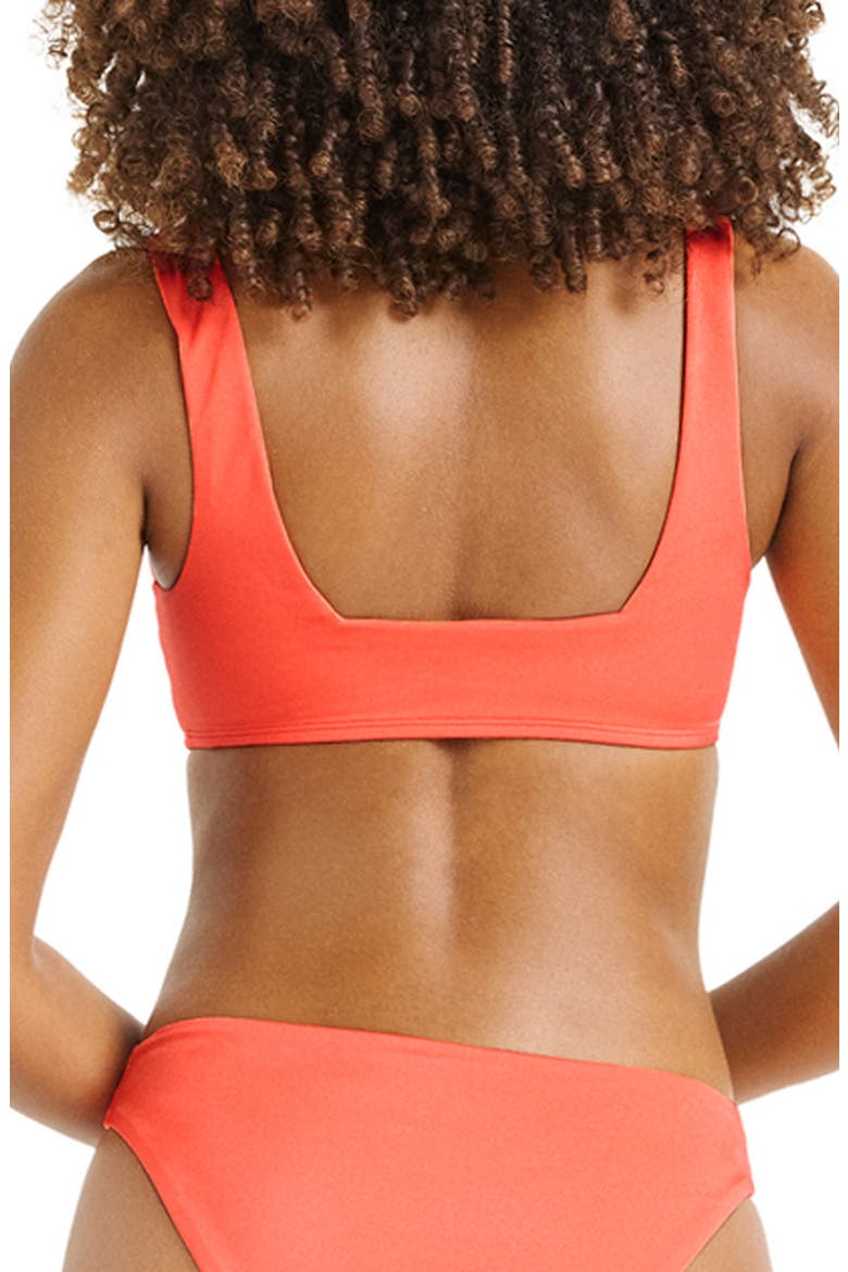 Mika Bikini Top, Alternate, color, CORAL