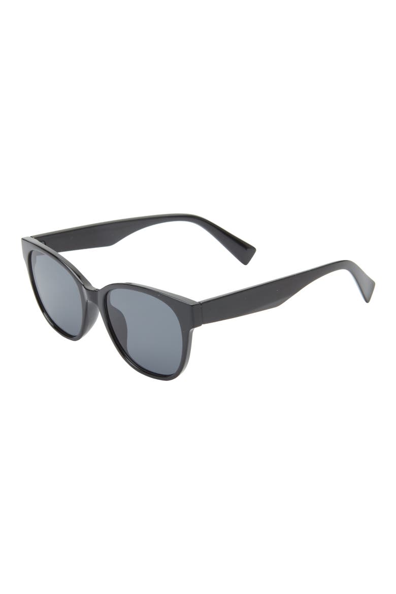 Square Sunglasses, Alternate, color, BLACK