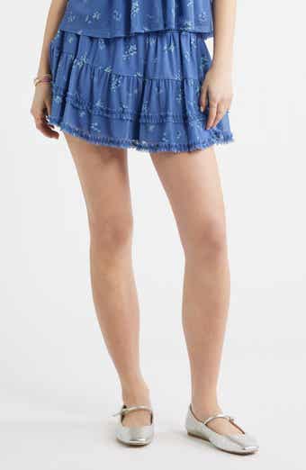 Ditsy Floral Mesh Miniskort