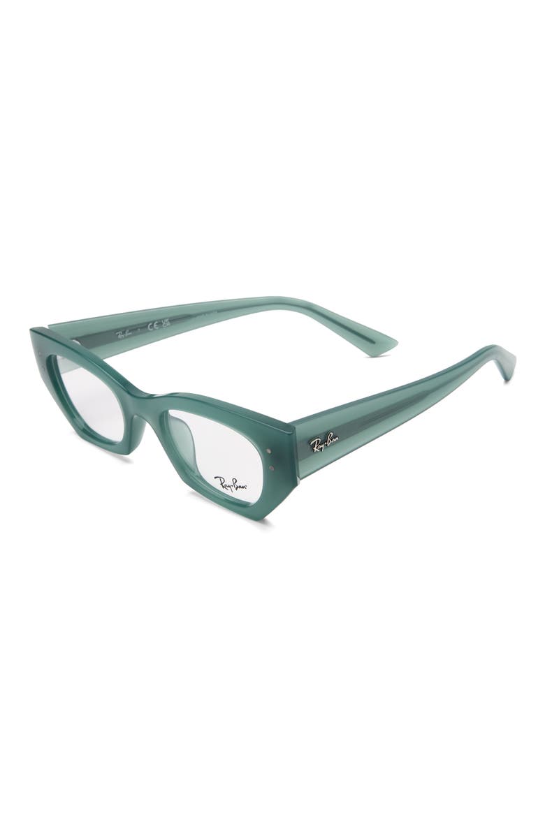 49mm Irregular Optical Frames, Alternate, color, GREEN