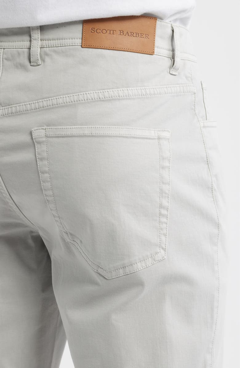 Scott Barber Savannah Straight Leg Twill 5-Pocket Pants, Alternate, color, Mist