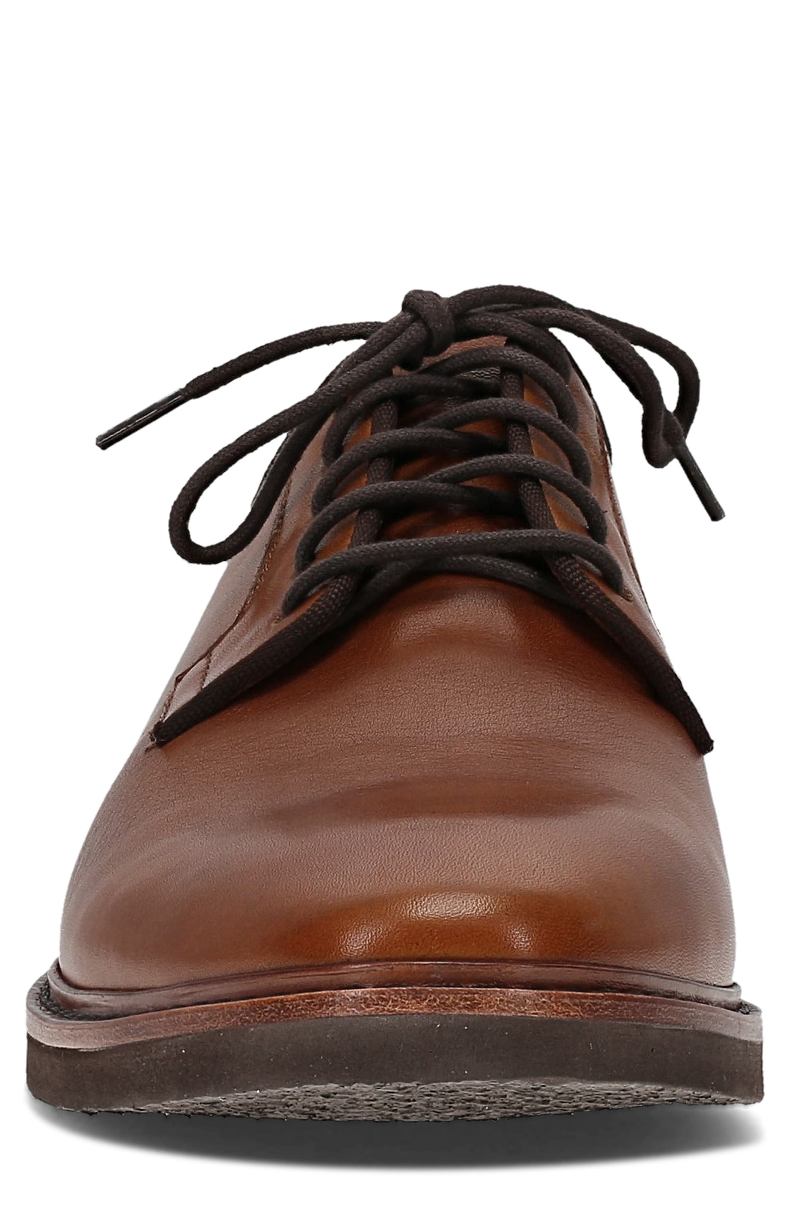 Frye Paul Leather Derby, Alternate, color, Caramel