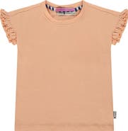 Stains and Stories by Babyface Ruffled Cap Sleeve T-Shirt