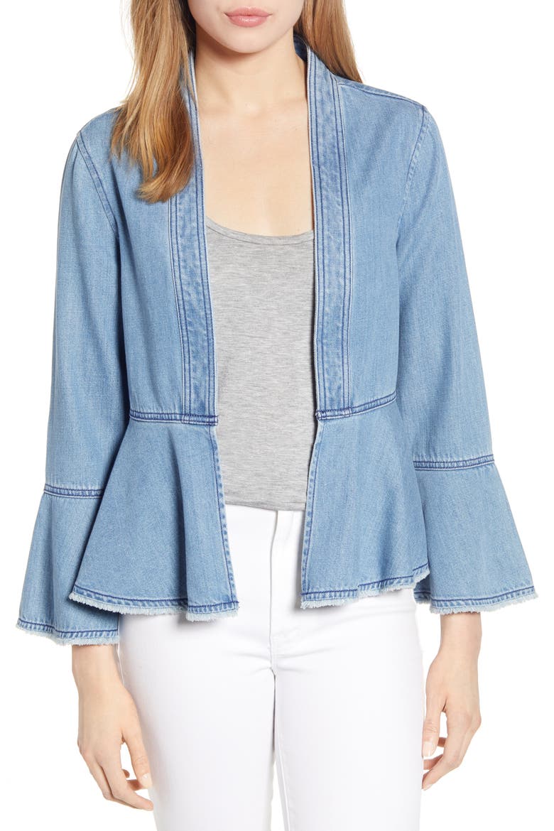 Devin Denim Jacket, Main, color, LIGHT STORM WASH