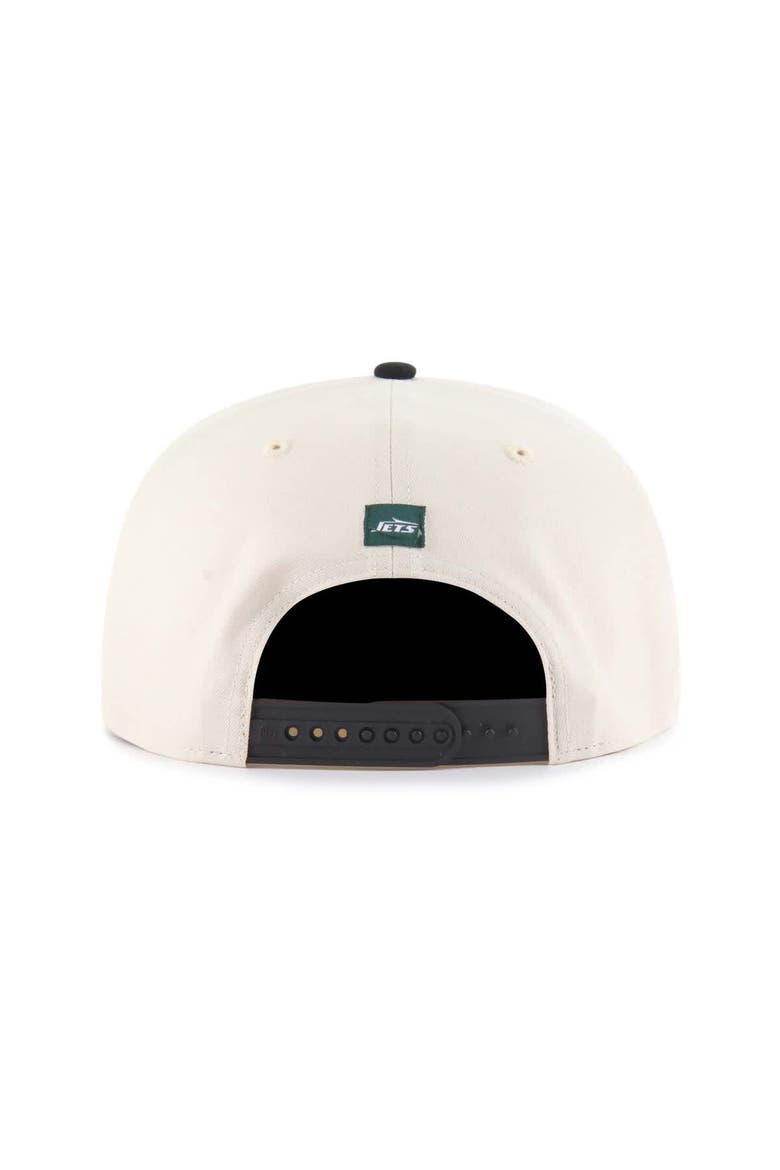 Men's '47  Natural New York Jets Payson Captain Adjustable Hat, Alternate, color, Natural