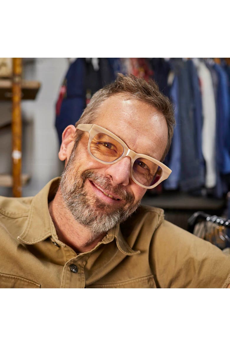Miklos | Reading Glasses, Alternate, color, Polished Bone