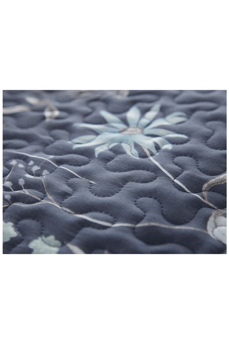 Luxury Premium Floral Collection Quilt Cover Set, Alternate, color, BLUE