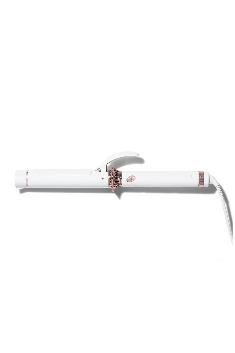 Twirl 1.25 Inch Curling Iron, Alternate, color, WHITE/ ROSE GOLD