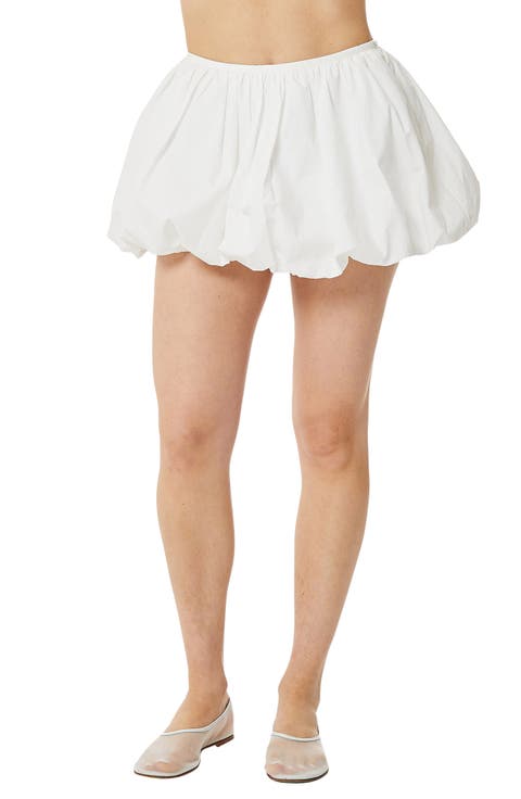 Cloud Bubble Hem Miniskirt
