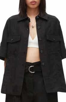 Oversized Camp Shirt