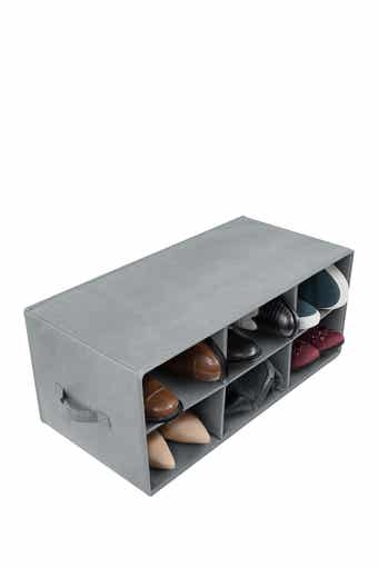 SORBUS Grey Shoe Bin