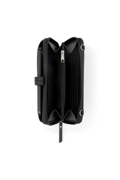 The Sak Iris Smartphone Crossbody Bag In Black