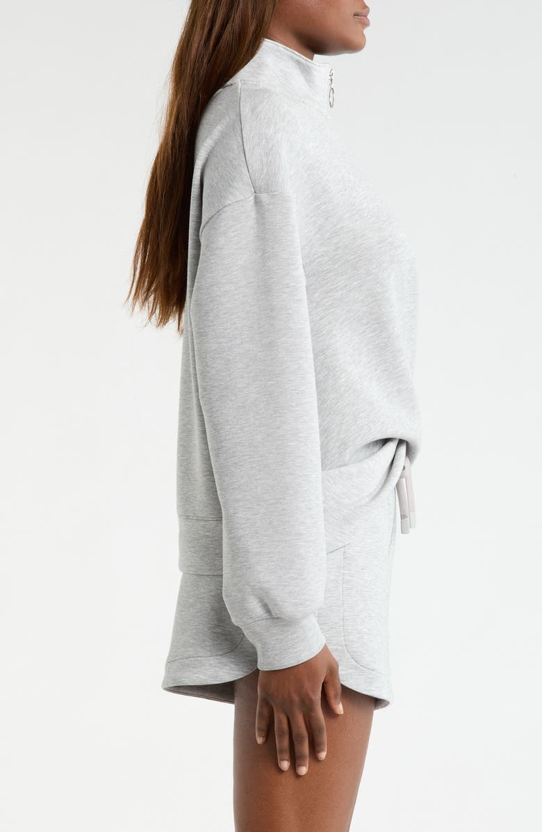 MPG Dreamweave Crossover Quarter Zip, Alternate, color, Heather Concrete