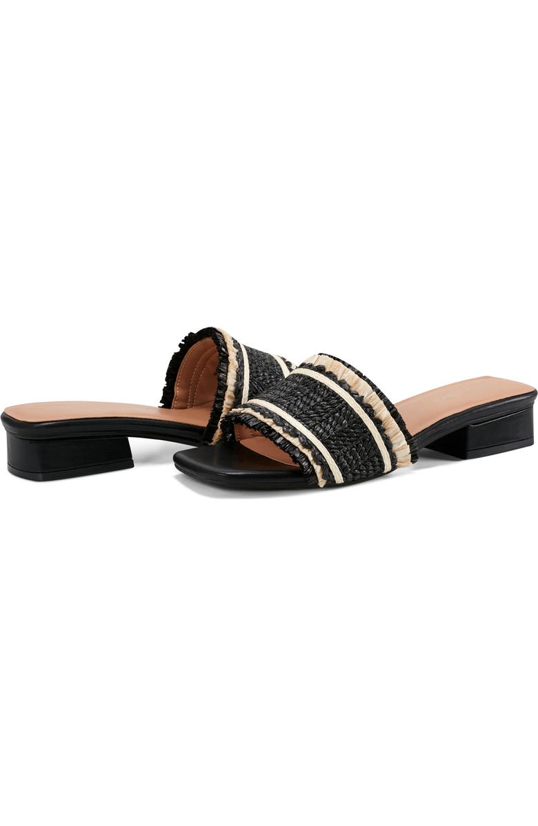 Easy Spirit Genia Block Heel Sandal, Alternate, color, Black