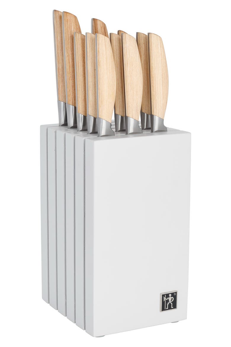 Pakka 13-Piece Knife Block Set, Alternate, color, WHITE