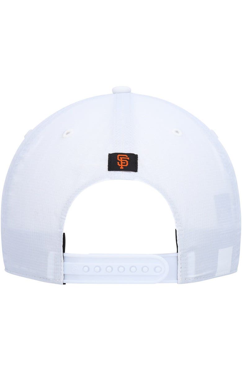 '47 Men's '47 White San Francisco Giants Flag Flutter Hitch Snapback Hat, Alternate, color, White