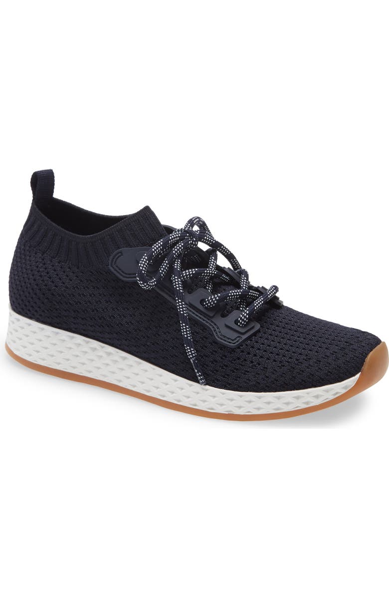 JSlides Raleigh Knit Sneaker, Main, color, Navy