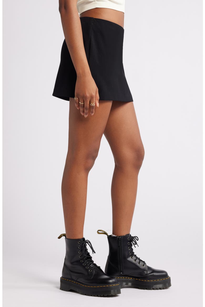 Suit Skort, Alternate, color, BLACK