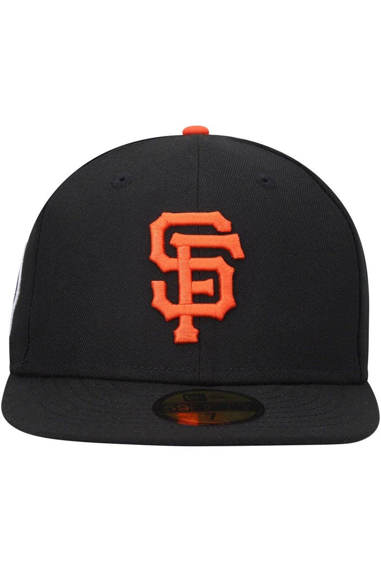Men's New Era Black San Francisco Giants 9/11 Memorial Side Patch 59FIFTY Fitted Hat, Alternate, color, Black