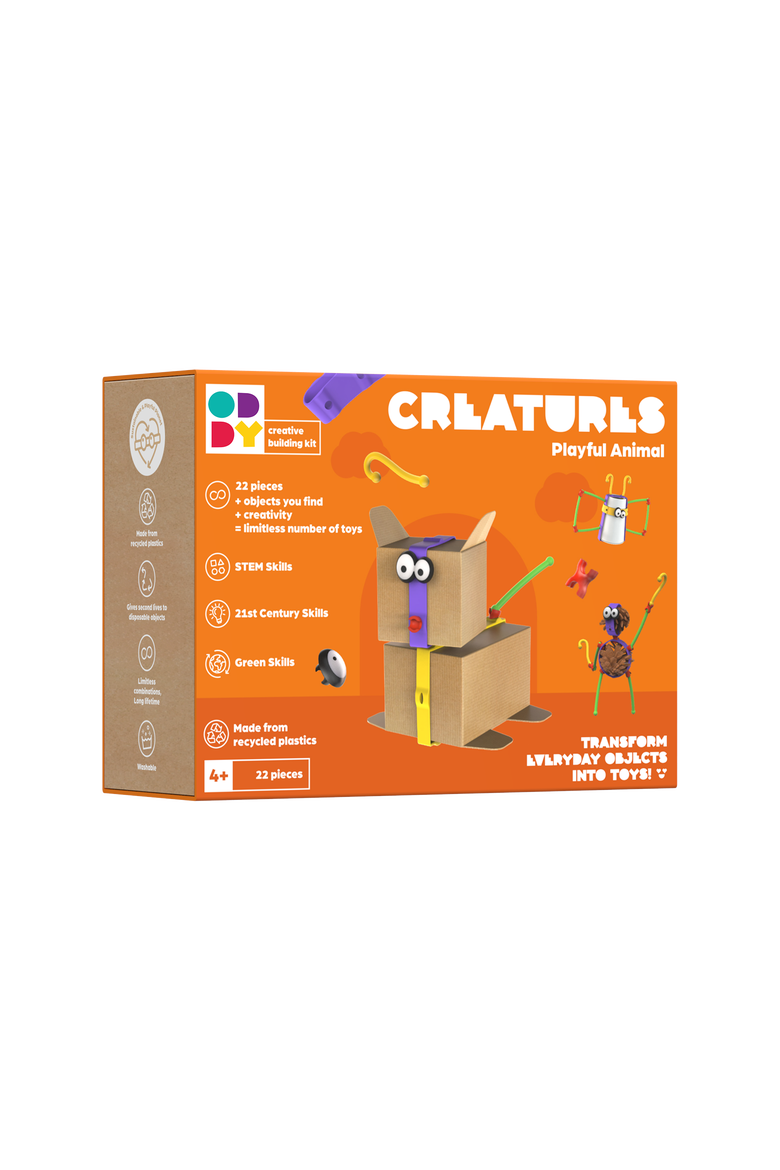 Creatures Playful Animal Building Kit, Main, color, No Color