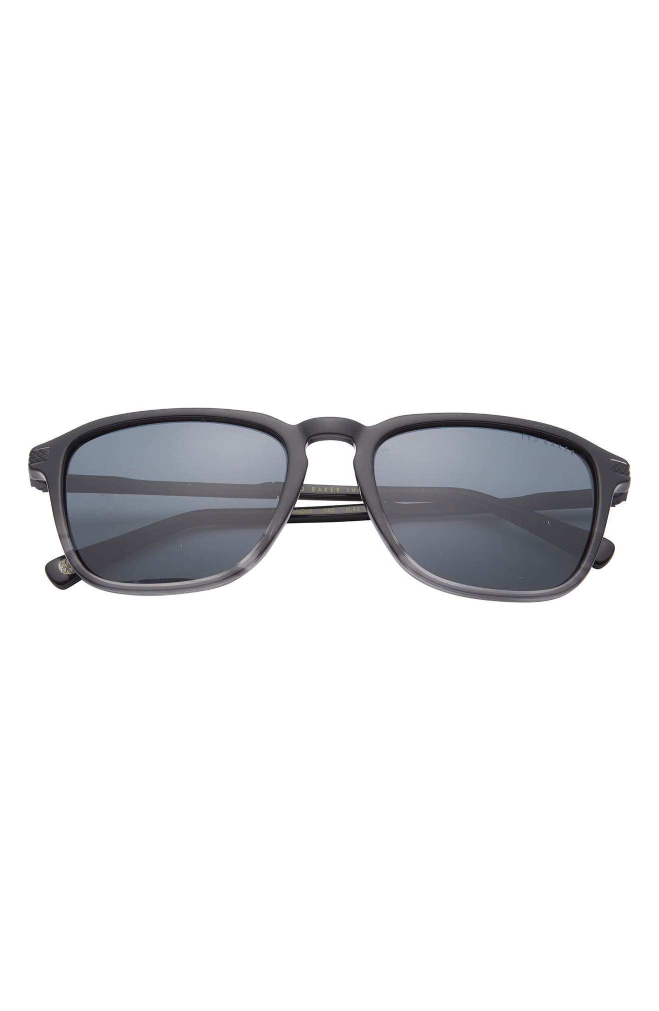 Rectangular Return Ac Ted Baker London 55mm Rectangle Polarized Sunglasses (Men) | Nordstromrack