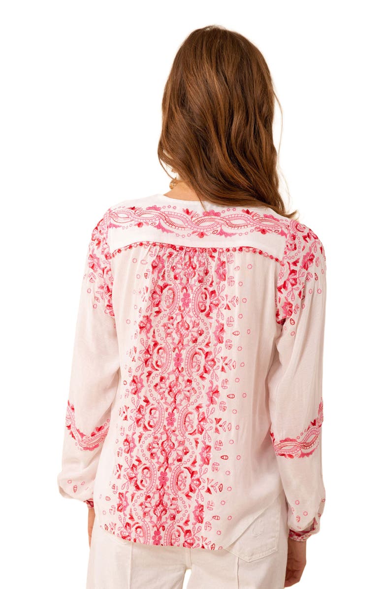 Hale Bob Cora Embroidered Top, Alternate, color, 